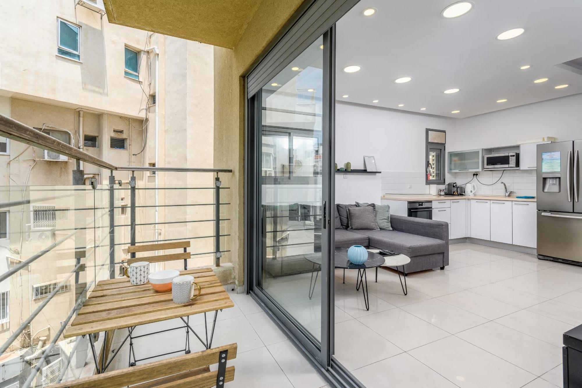 Very Nice 1 Bdr Apartment 2 Min From The Beach ! Tel Aviv Esterno foto