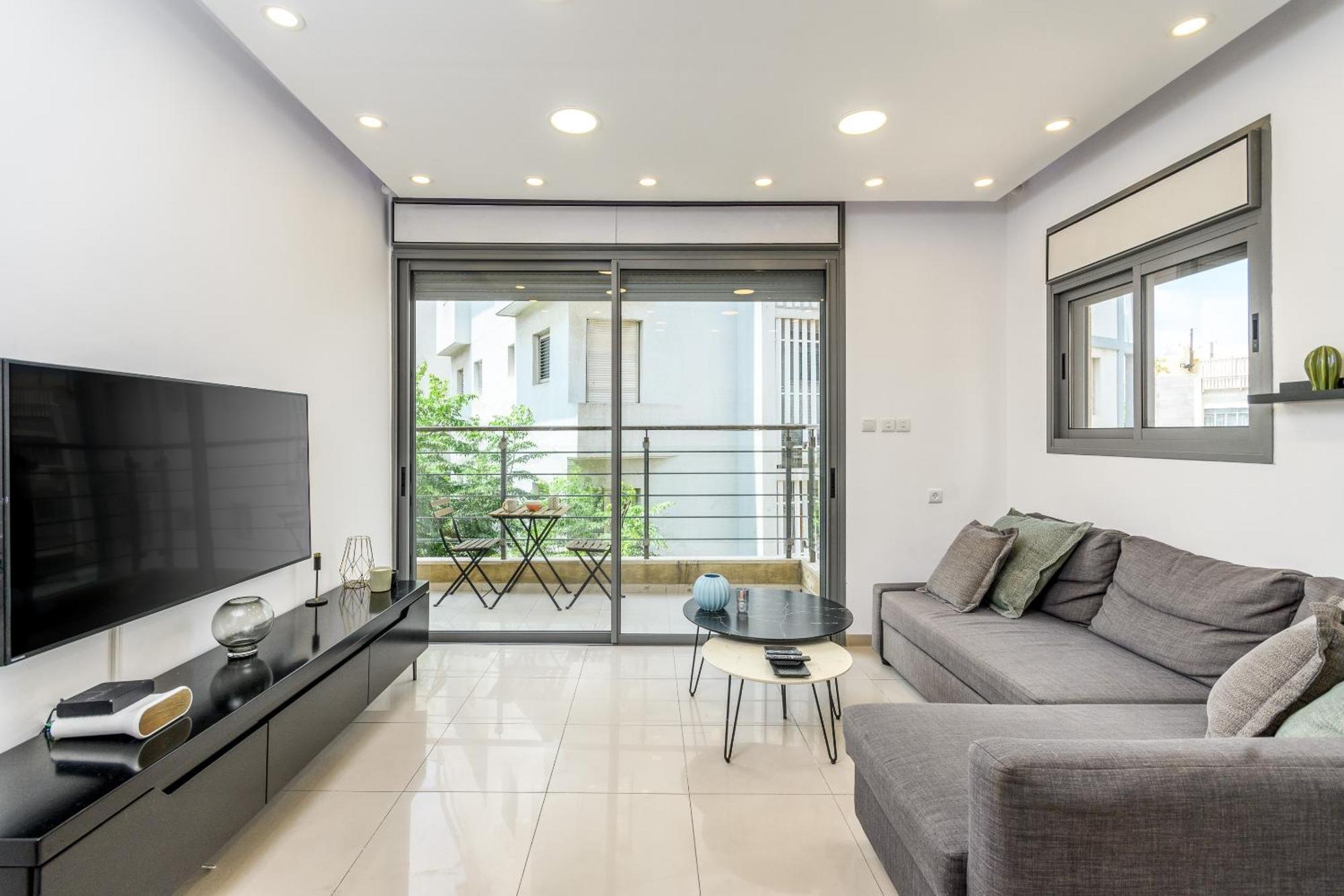 Very Nice 1 Bdr Apartment 2 Min From The Beach ! Tel Aviv Esterno foto