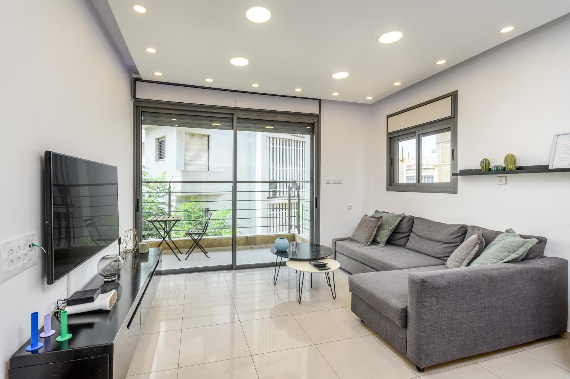 Very Nice 1 Bdr Apartment 2 Min From The Beach ! Tel Aviv Esterno foto